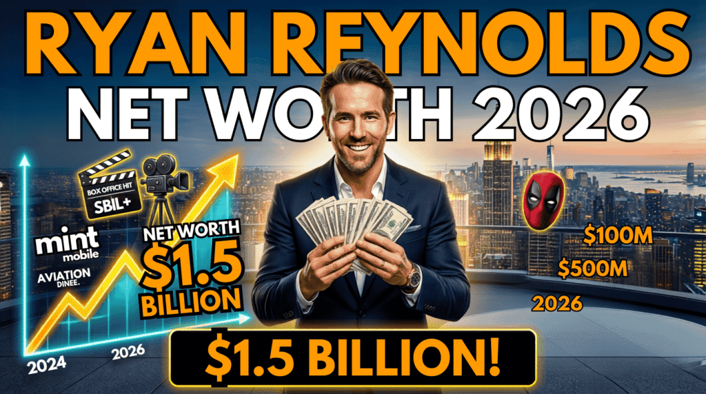 Ryan Reynolds Net Worth