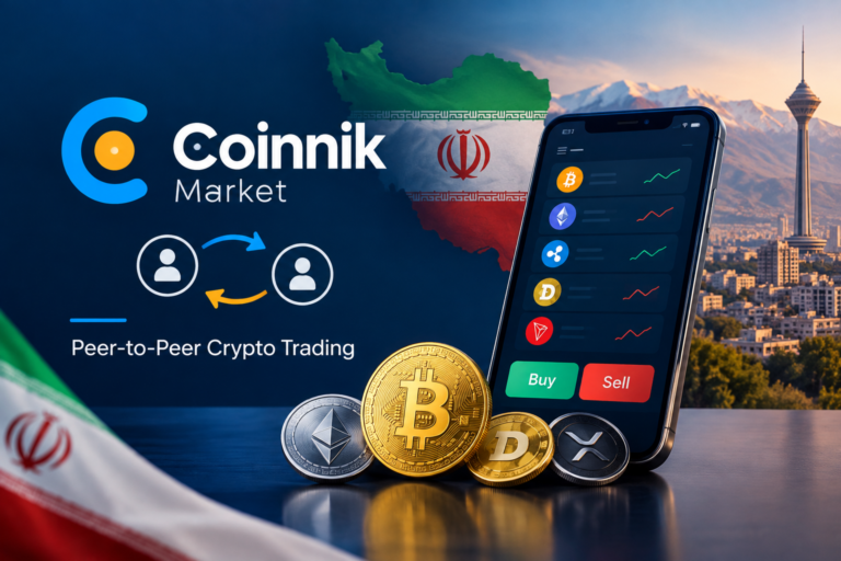 Coinnik Market peer-to-peer cryptocurrency trading platform with Bitcoin Ethereum and other digital assets
