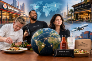 Global food brands expanding across international markets through strategic partnerships travel and distribution